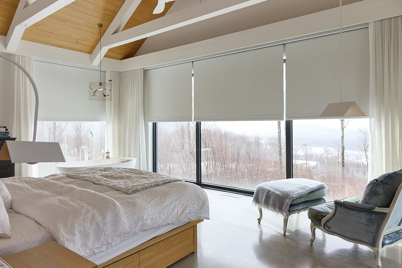 Lutron motorized shades