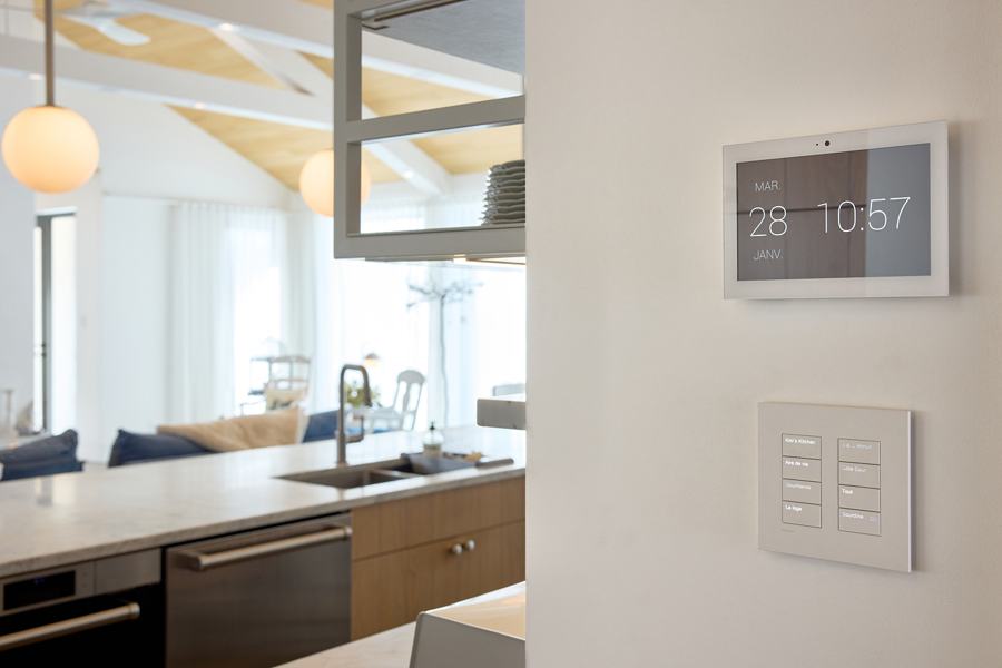 Lutron Palladiom with Control4 Touch Screen