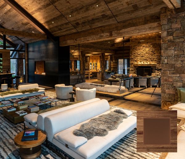 In a great room