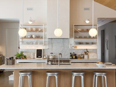 Lutron Control System with LED strips in kitchen