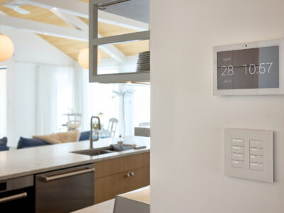 Lutron Palladiom with Control4 Touch Screen