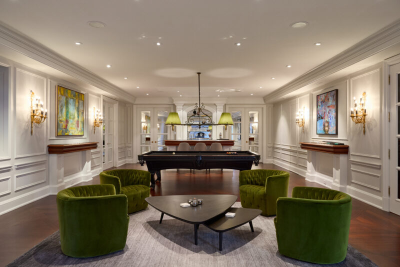 Lutron controlled Lighting